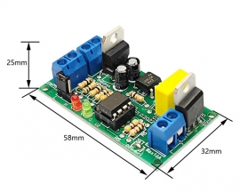 DC 7V-30V Dual Switch ON/OFF Controller for 16A 600V Load Silicon Controlled Rectifier RS Trigger Module